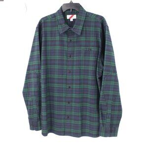 Best Made Co Flannel Shirt Mens 2XL Plaid Cotton Wool Button Up Long Sleeve